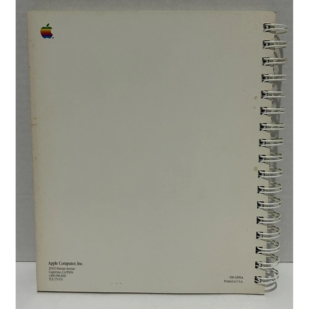 Macintosh System Software User's Guide‎ 1989 Version 6.0.4 Apple Vintage